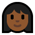 👩🏾 woman: medium-dark skin tone display on Windows